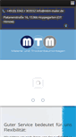 Mobile Screenshot of mtm-maler.de